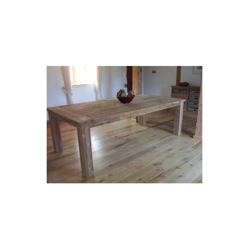 3m Reclaimed Teak Taplock Dining Table